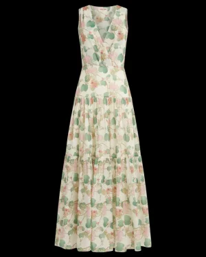 Dresses | Emporio Sirenuse Antheia Dress in Dragonfly Print White