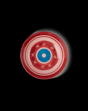 Suzani | Bowls | Emporio Sirenuse Circle Small Bowl PinkRed