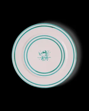 By The Pool - New Home Collection | Charger Plates | Emporio Sirenuse Crab Charger Plate Pink