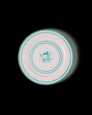 By The Pool - New Home Collection | Dinner Plates | Emporio Sirenuse Crab Dinner Plate Pink