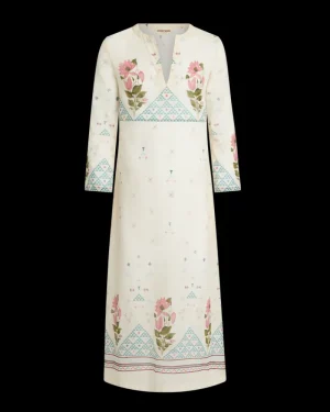 Caftans | Emporio Sirenuse Giada Caftan in Indian Rose Print White