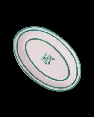 By The Pool - New Home Collection | Serving Plates | Emporio Sirenuse Large Umbrella Serving Plate Pink