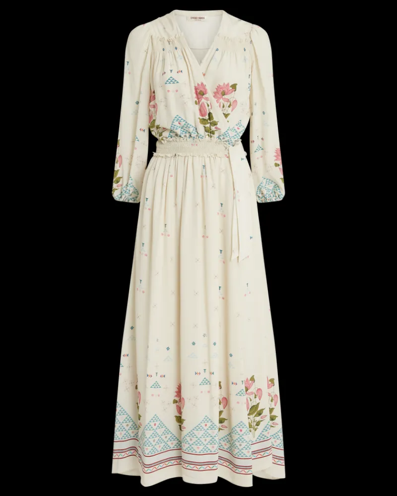 Dresses | Emporio Sirenuse Lavinia Dress in Indian Rose Print White
