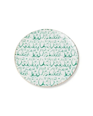 Dinner Plates | Emporio Sirenuse Luke Edward Hall Dinner Plate Green