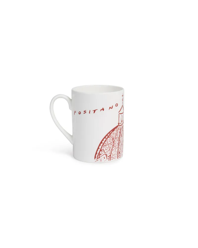 Tea & Coffee | Emporio Sirenuse Luke Edward Hall Mug Red