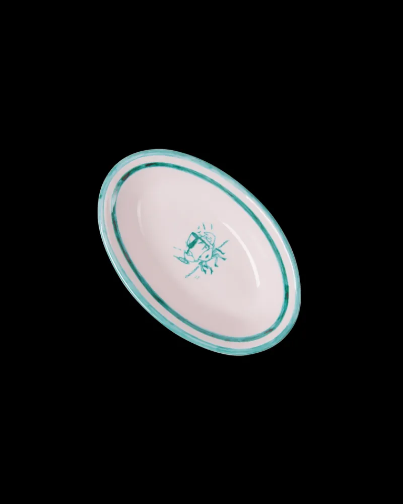 By The Pool - New Home Collection | Serving Plates | Emporio Sirenuse Small Crab Serving Plate Pink