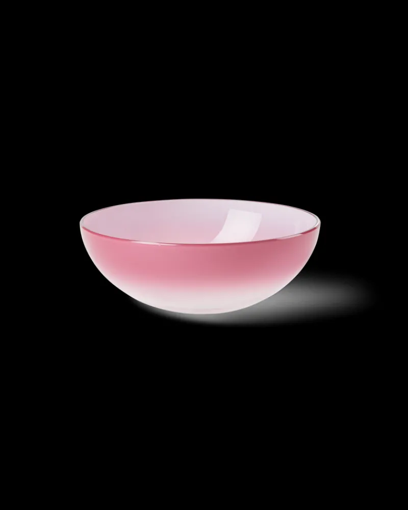 Bowls | Bowls | Emporio Sirenuse Small Gradient Glass Bowl Pink