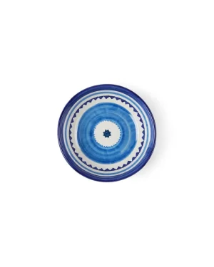 Suzani | Bowls | Emporio Sirenuse Sun Small Bowl WhiteBlue
